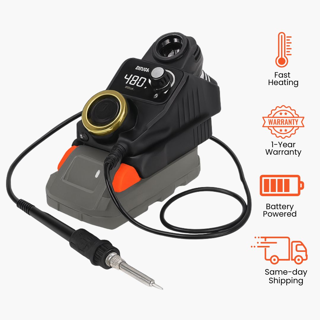 Grizly® Portable Battery Soldering Station