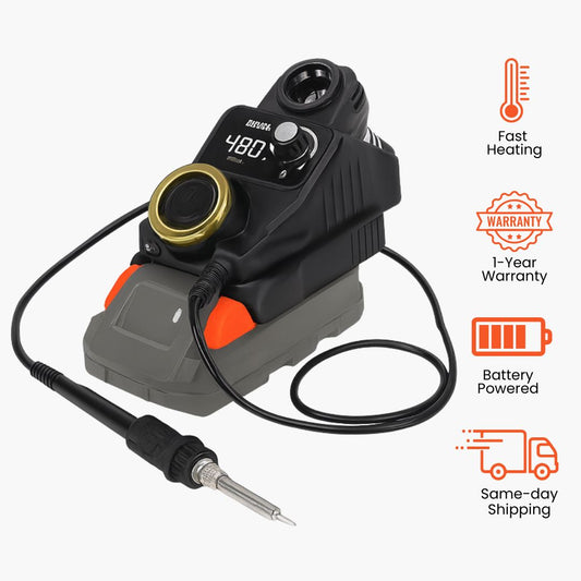 Grizly® Portable Battery Soldering Station